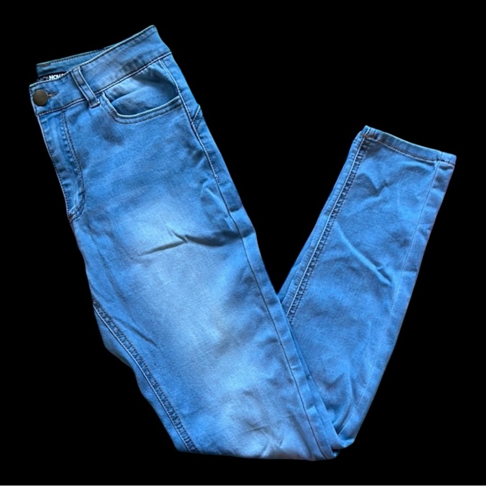 Fashion Nova | Alexa High Rise Skinny Jeans | Size 5 | Light Blue Wash